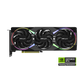 PNY Nvidia GeForce RTX 5060Ti 16GB ARGB Overclocked Triple Fan Graphics Card - Black