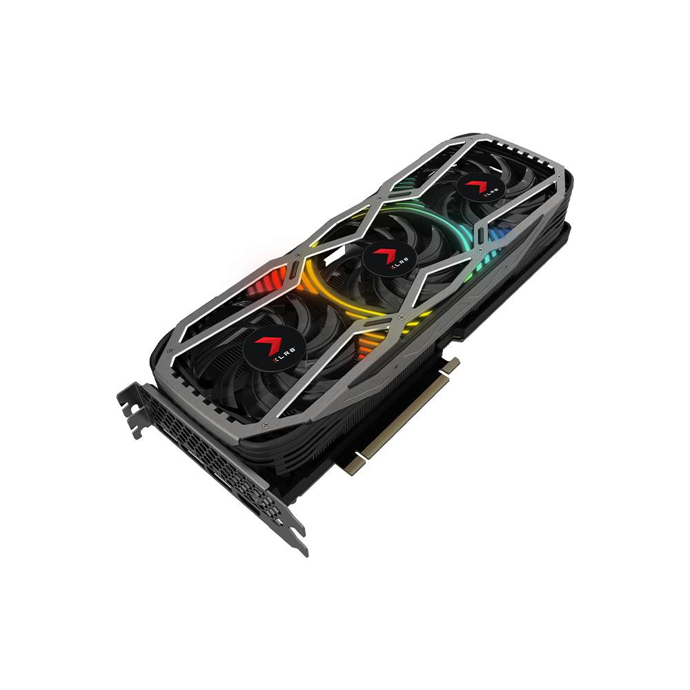 PNY GEFORCE RTX 3080 Ti XLR8 GAMING REVEL EPIC-X RGB TRIPLE FAN 12GB Graphics Card - Black