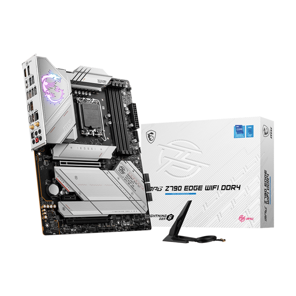 MSI MPG Z790 EDGE WIFI DDR4 ATX Motherboard - White