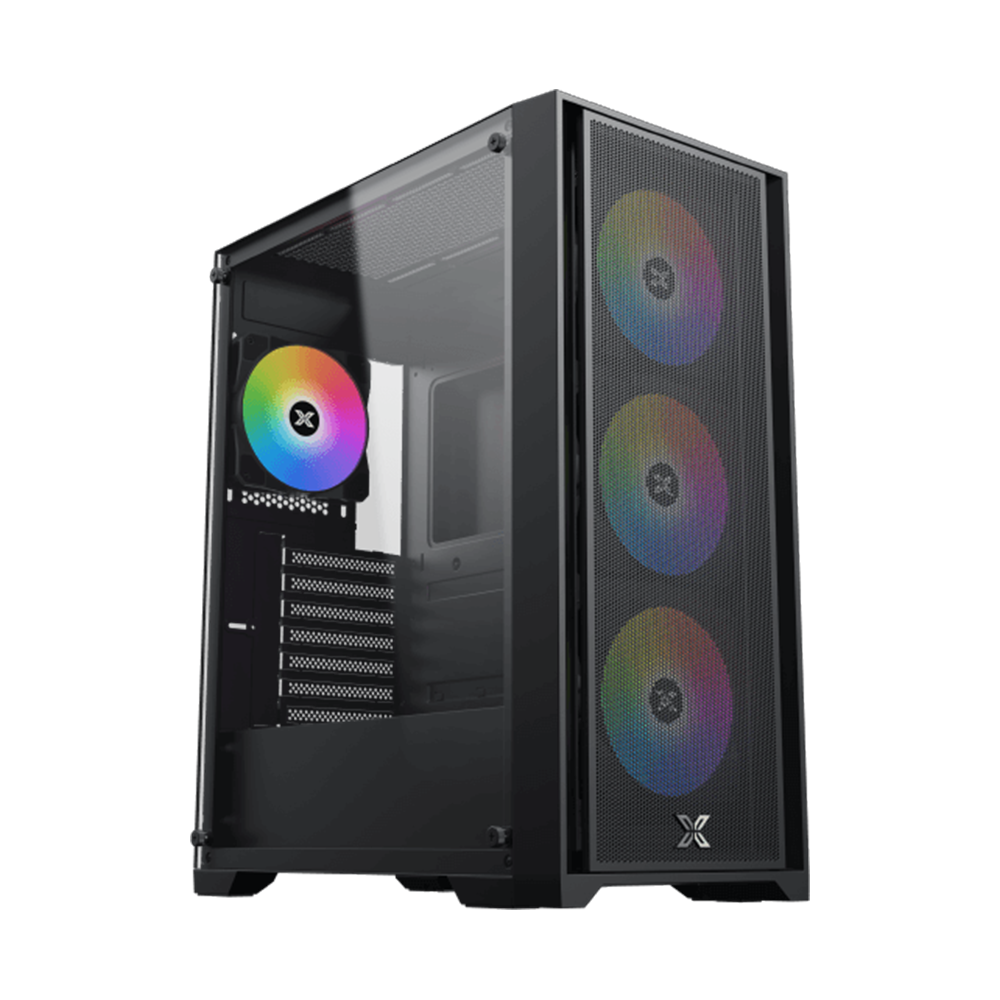 XIGMATEK GAMING X II RGB ATX Case - Black