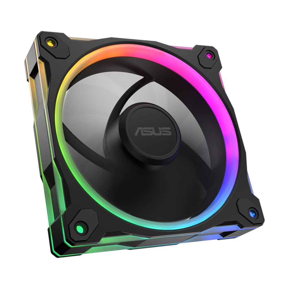 ASUS PRIME MR120 ARGB Single Fan - Black