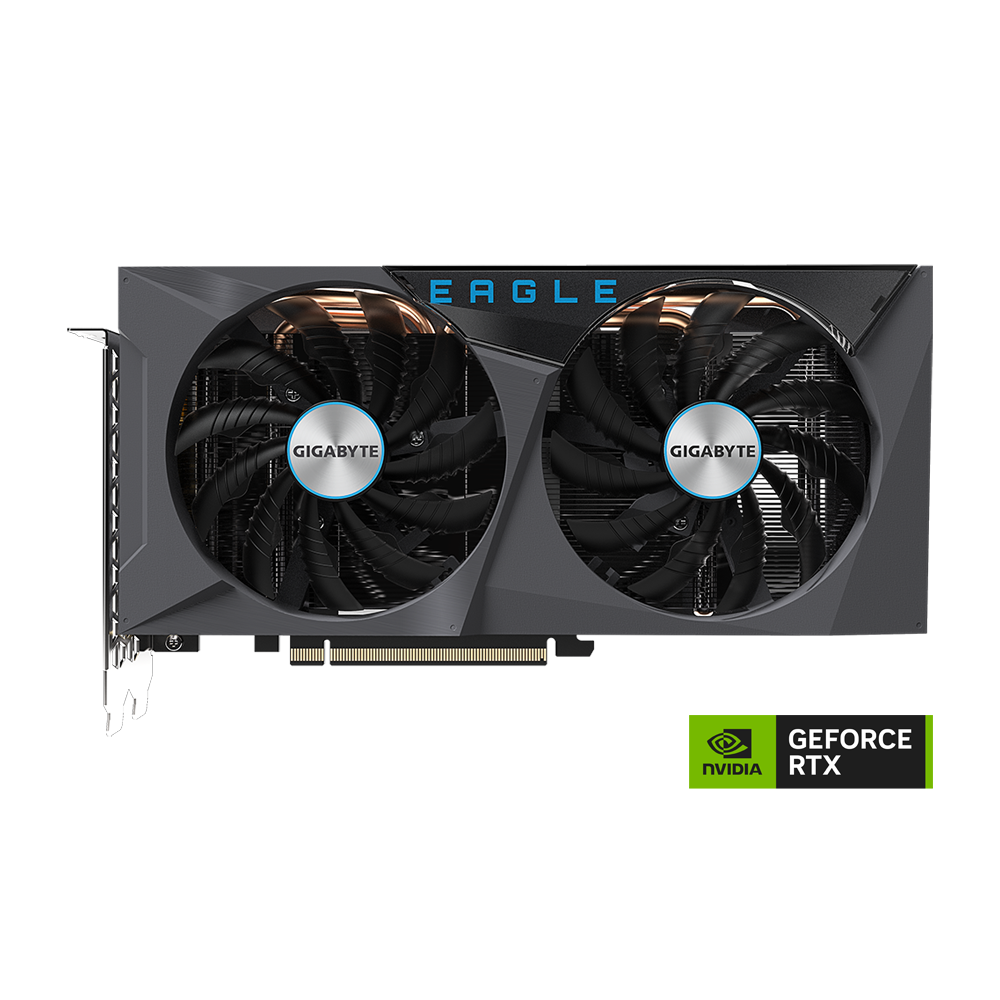 GIGABYTE Nvidia GeForce RTX 3060 Ti EAGLE OC 8G (rev. 2.0) Graphics Card