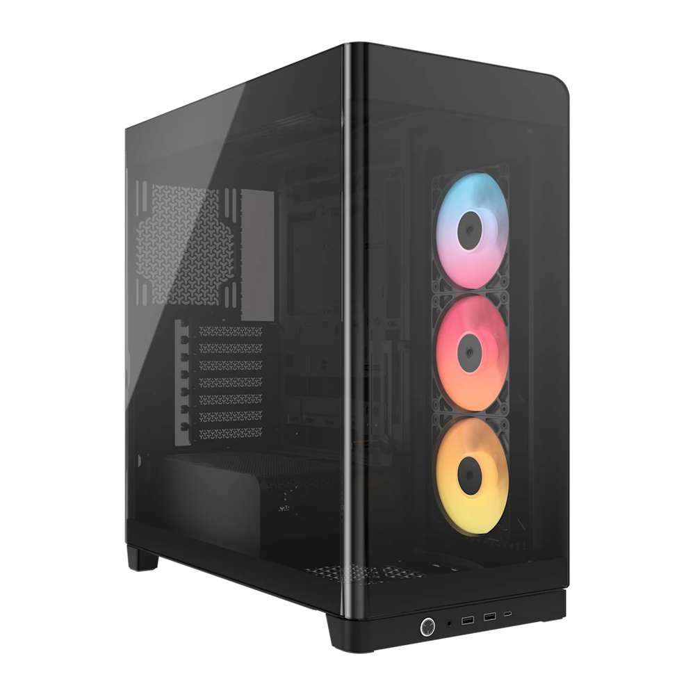 CORSAIR FRAME 4500X RS-R ARGB Panoramic Glass Mid Tower Case - Black