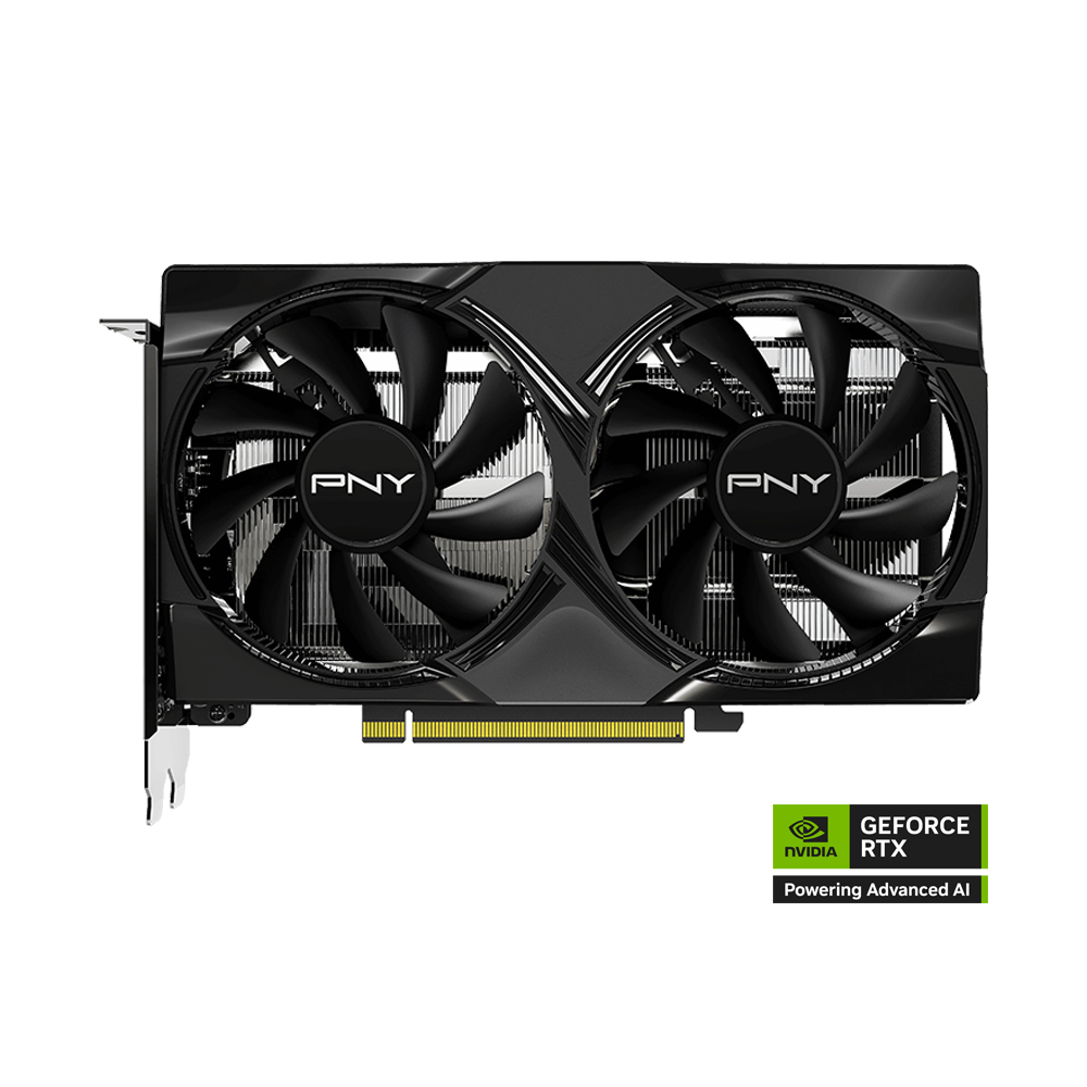 PNY GeForce RTX 5050 8GB Dual Fan Graphics Card - Black