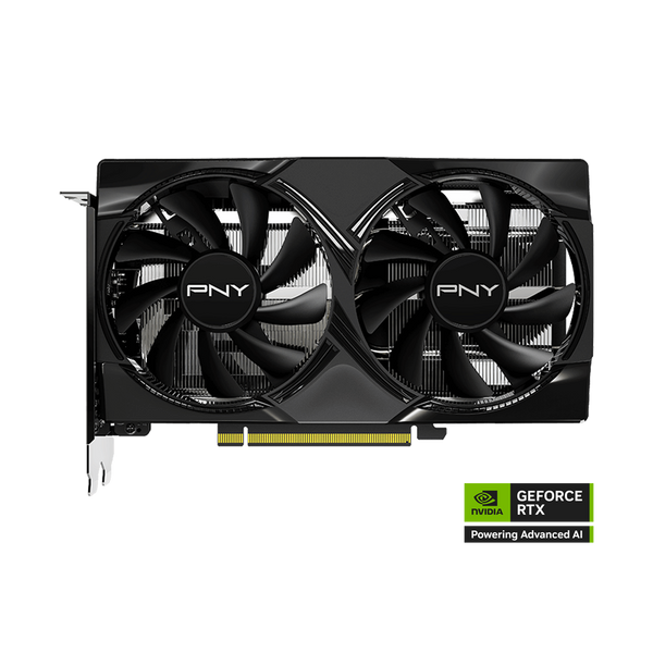 PNY GeForce RTX 5050 8GB Dual Fan Graphics Card - Black