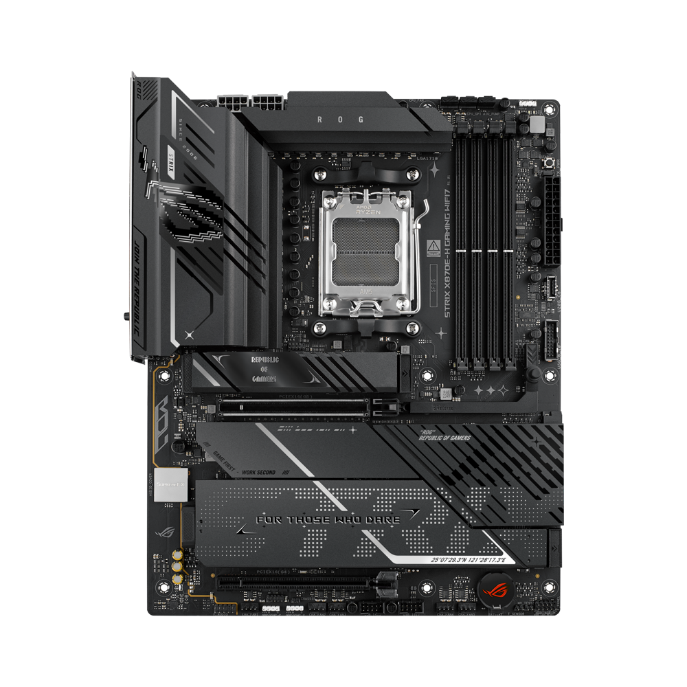 ASUS ROG STRIX X870E-H GAMING WIFI7 DDR5 Motherboard - Black