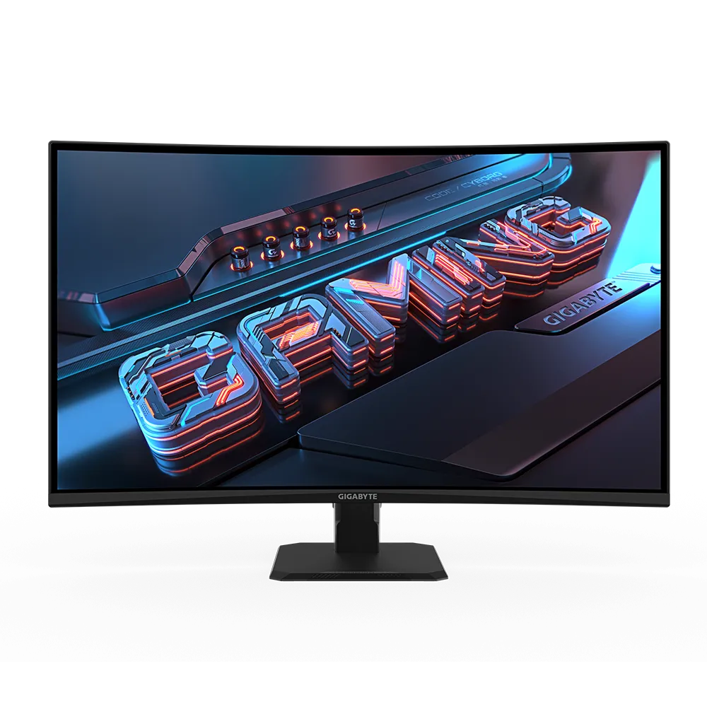 GIGABYTE GS32QC 31.5 Inch QHD 165Hz HDMI 2.0 Edge Gaming Monitor - Black