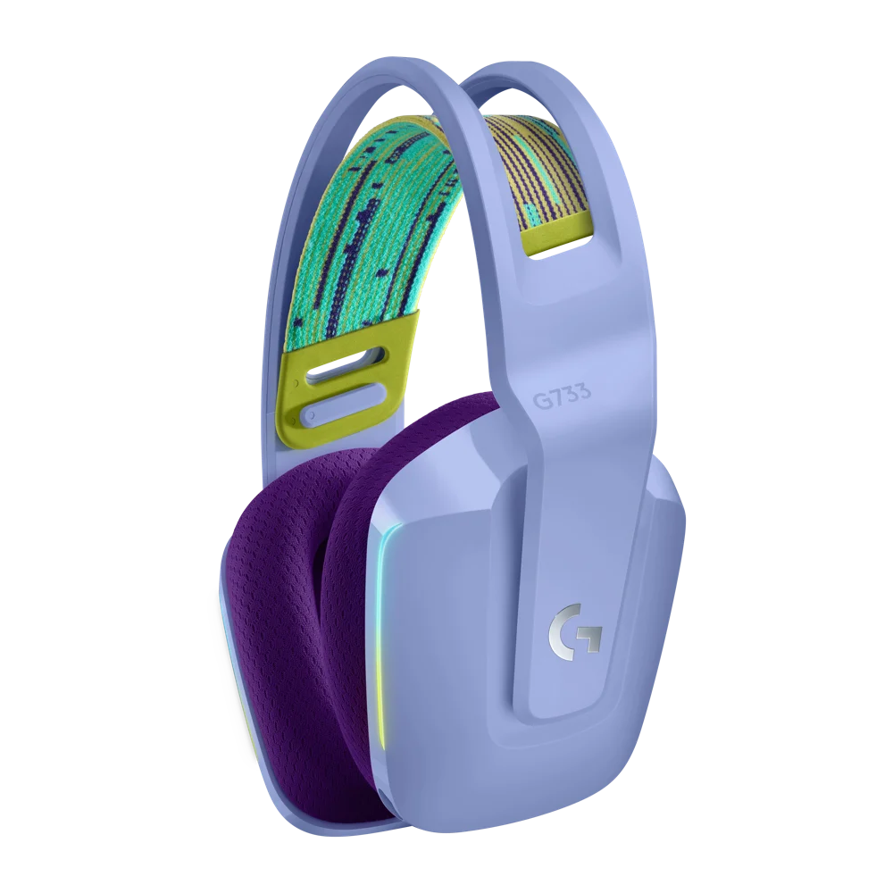 Logitech G733 LIGHTSPEED Wireless Gaming Headset - Lilac