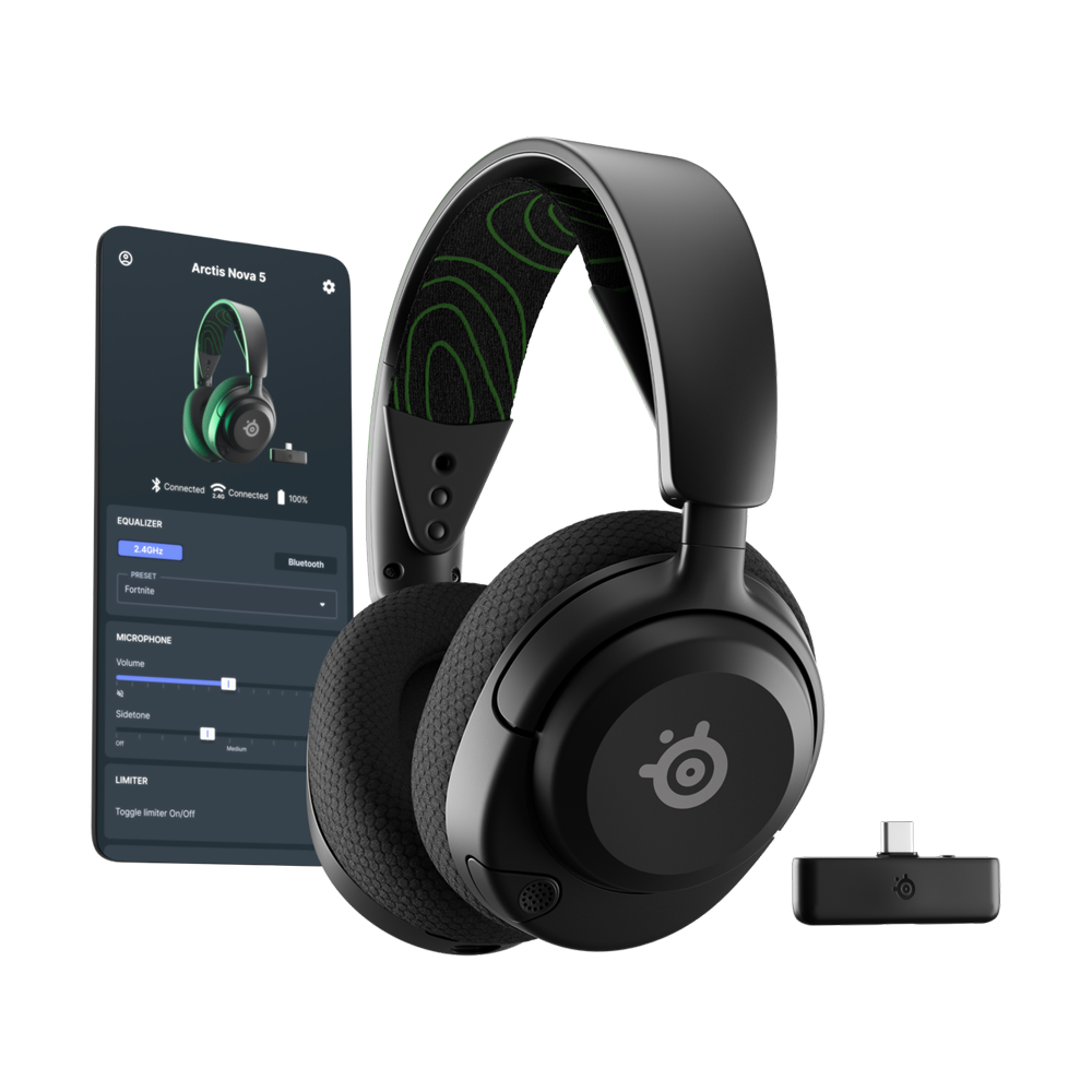 STEELSERIES ARCTIS NOVA 5X Wireless Gaming Headset - Black