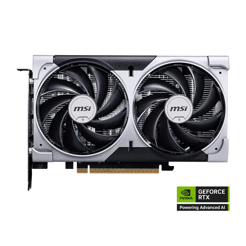 MSI VENTUS 2X GeForce RTX 5060 8GB OC Graphic Card - Black