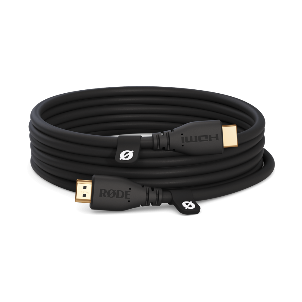 RODE HDMI-3M PREMIUM HIGH SPEED HDMI CABLE (3M/10FT)