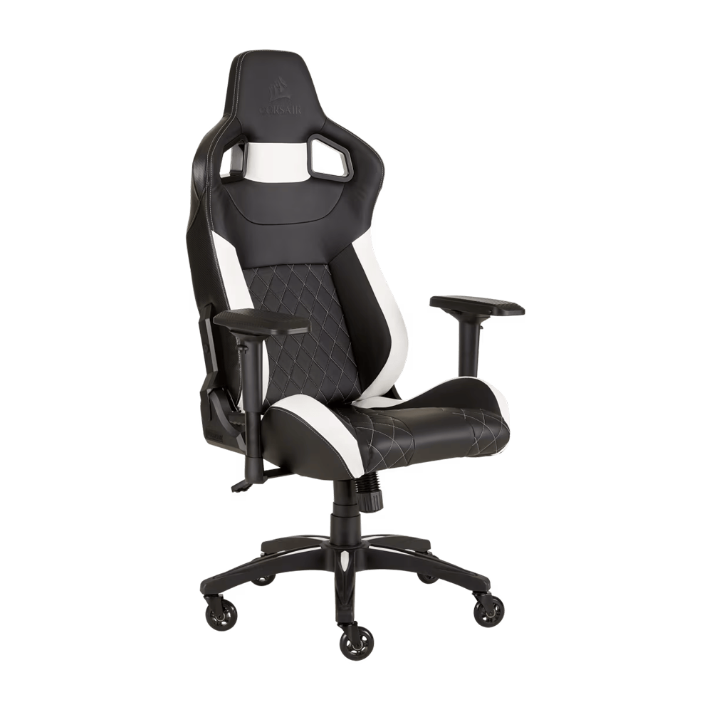 CORSAIR T1 Race Gaming Chair - Black/White