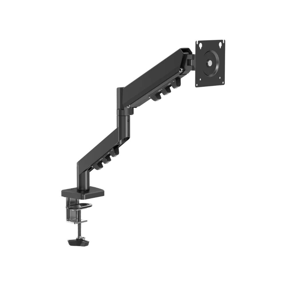 GAMEON GO-5500 Gas Mechanical Spring Single Monitor Arm - Black