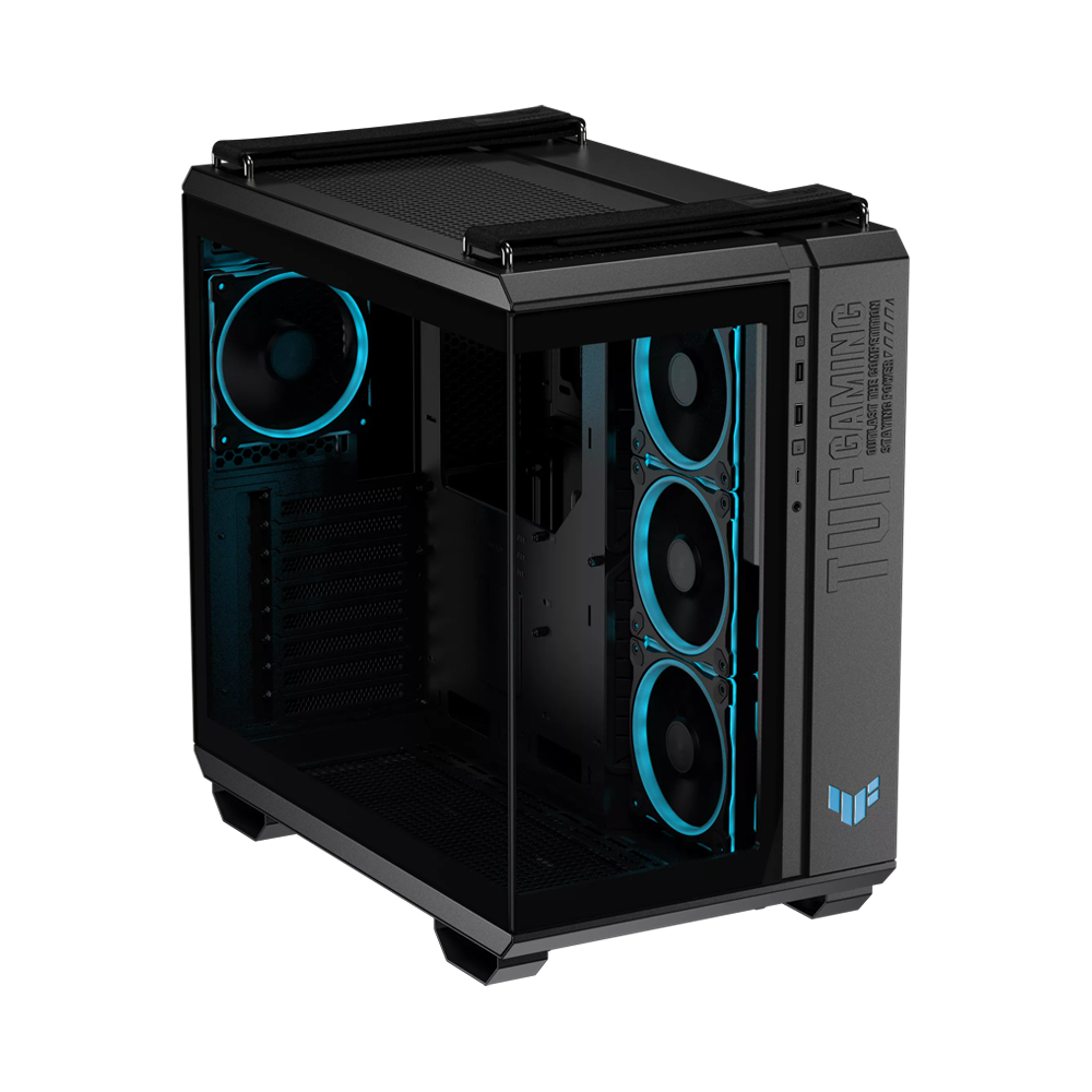 ASUS TUF Gaming GT502 HORIZON ARGB Panoramic ATX Mid Tower Case - Black
