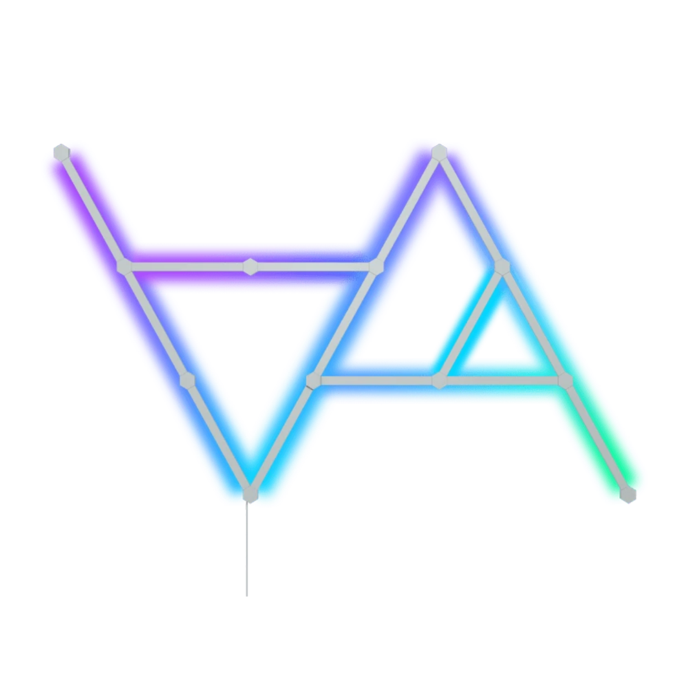 Nanoleaf Lines Starter Kit 15 Pack UK - White