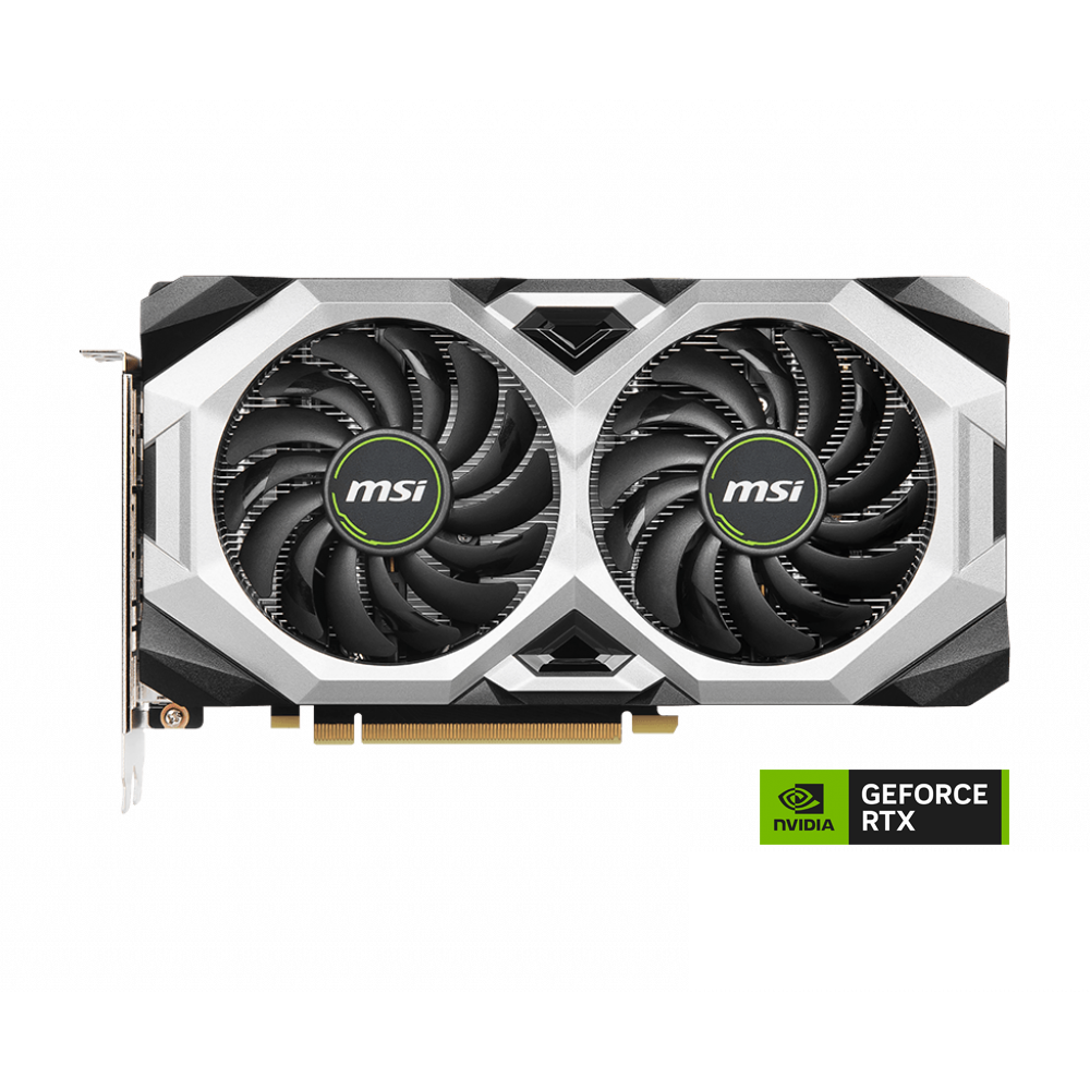 MSI NVIDIA GEFORCE RTX 2060 VENTUS GP OC 6GB Graphics Card - Black