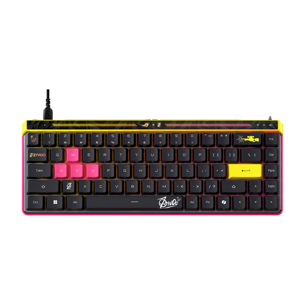 ASUS ROG FALCHION ACE HFX ZywOo Edition Wired Gaming Keyboard - Black