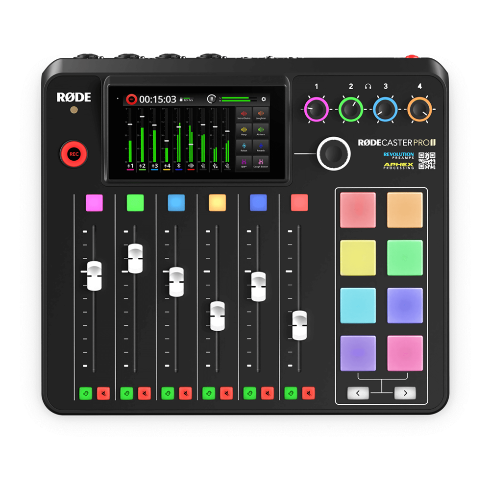 Rode RODECASTER PRO II INTEGRATED Audio Production Studio - Black