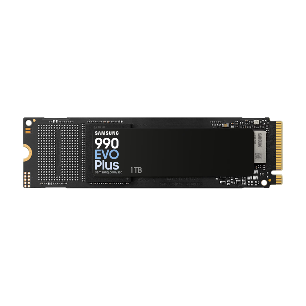 SAMSUNG 990 EVO Plus M.2 2280 PCIe GEN5X4 NVMe SSD (R:7,250 MB/s W:6,300 MB/s) - 1TB