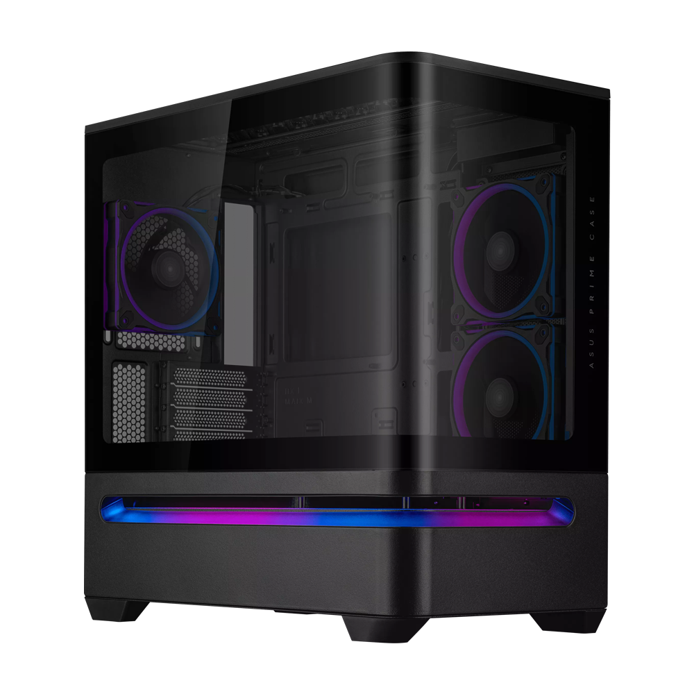 ASUS Prime AP202 ARGB mATX Case - Black