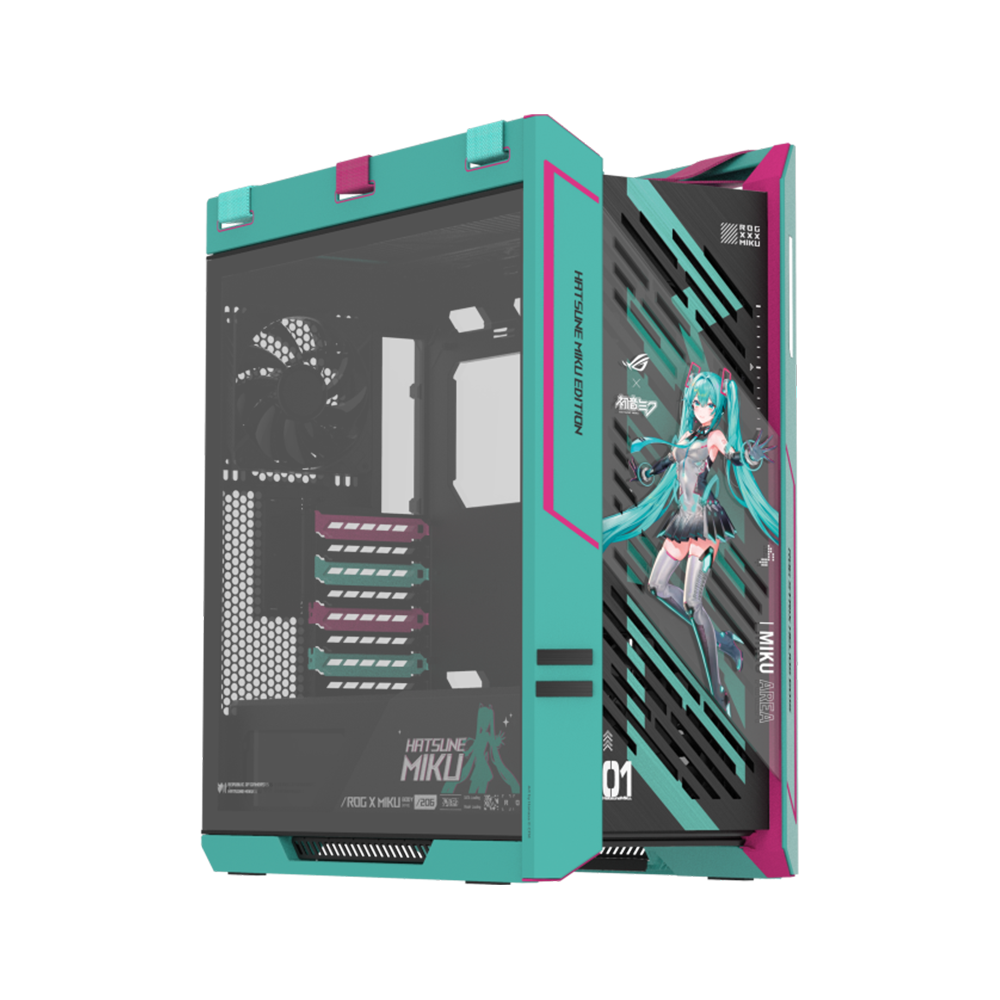 ASUS ROG STRIX HELIOS II GX601S HATSUNE Miku Edition ATX Mid Tower Case