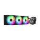 AEROCOOL Abyss L360R Digi Liquid Cooler - Black