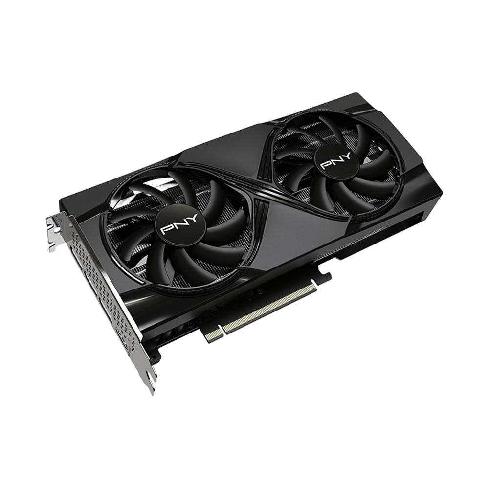 PNY Nvidia GeForce RTX 5060Ti 8GB Overclocked Dual Fan Graphics Card - Black