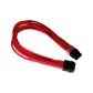 Xigmatek icable MB 24 Pin Extension Cable - Red