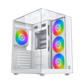XIGMTEK Aqua Compact Arctic ATX Case - White