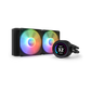 NZXT Kraken Elite 240 RGB 240mm AIO CPU Liquid Cooler With LCD Display - Black
