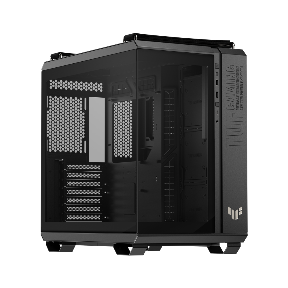 ASUS TUF Gaming GT502 Horizon Panoramic ATX Case - Black