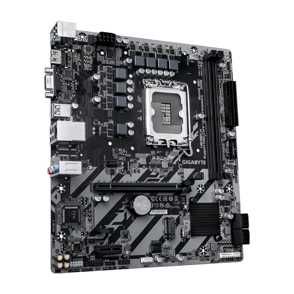 GIGABYTE H810M H DDR5 Motherboard - Black