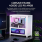 CORSAIR FRAME 4000D LCD RS ARGB Premium Mid Tower Case - White