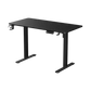 Gamvity Height-Adjustable Metal Modern Office/Gaming Desk 1400*600 - Carbon Fiber Black