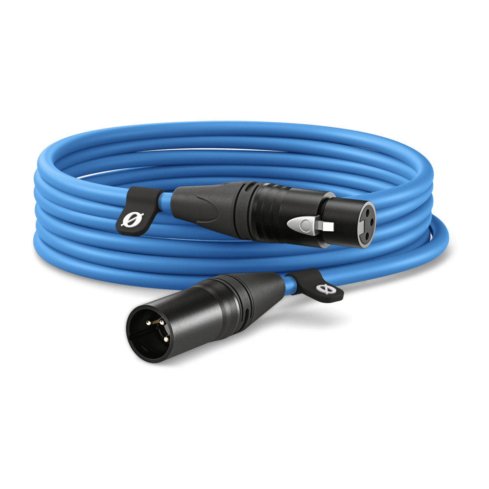 RODE XLR6M-B PREMIUM XLR CABLE (6M/20FT) - BLUE