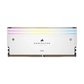 CORSAIR DOMINATOR TITANIUM RGB 32GB (2x16GB) DDR5 DRAM 6000MT/s CL30 Intel XMP Memory Kit - White