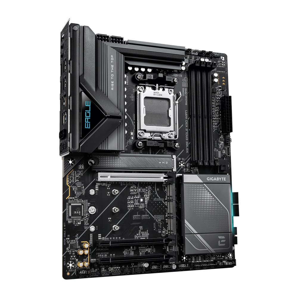 GIGABYTE X870E EAGLE X3D WIFI7 Motherboard - Black