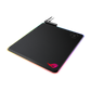 ASUS NH01 ROG Balteus Qi Wireless Charging RGB Hard Gaming Mouse Pad - Black