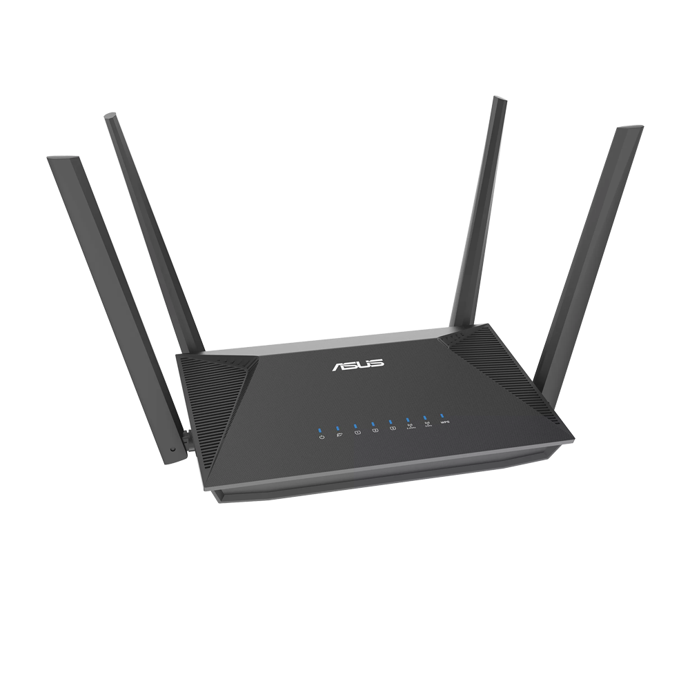 ASUS RT-AX52 Pro (AX3000) Dual Band WiFi 6 Extendable Router - Black