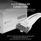CORSAIR RMe Series RM850e Fully Modular Low-Noise ATX Power Supply - White