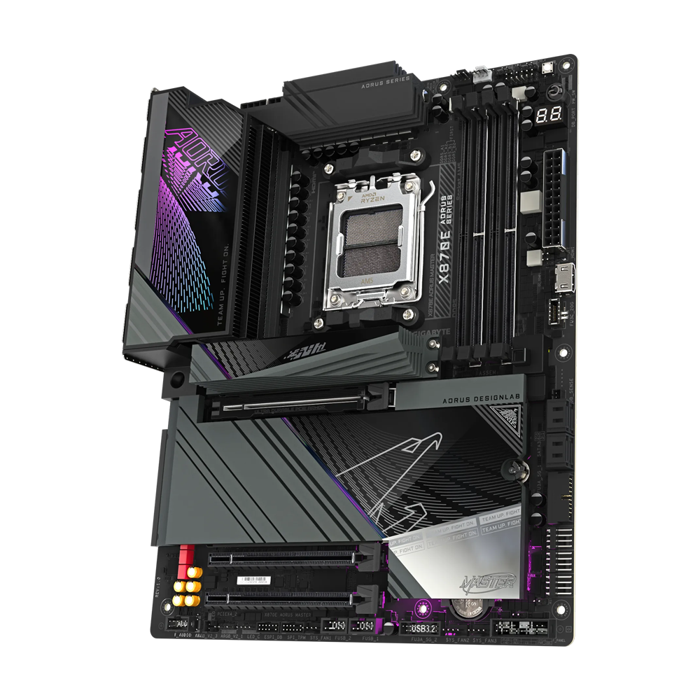 GIGABYTE X870E AORUS MASTER X3D Motherboard - Black
