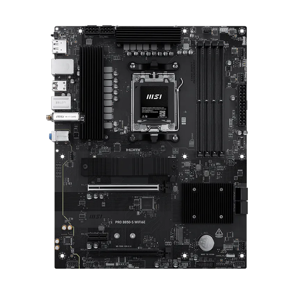 MSI PRO B850-S WIFI6E DDR5 Motherboard - Black