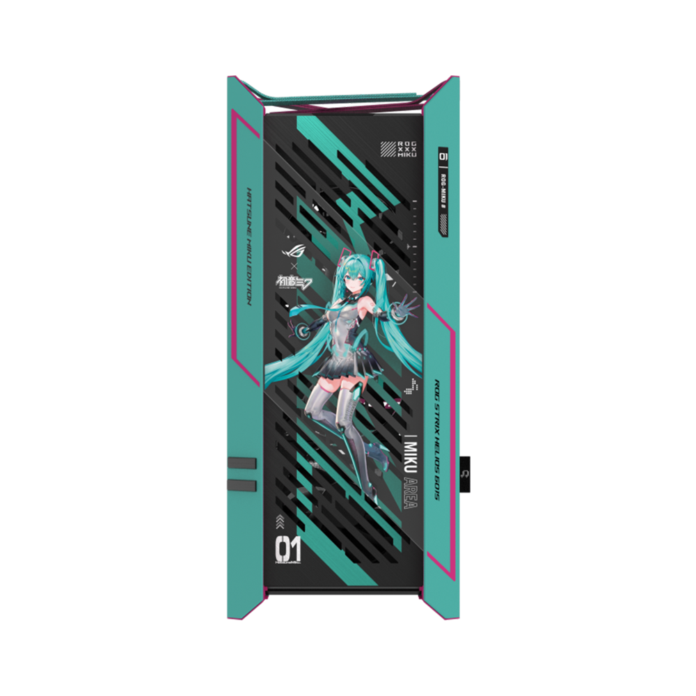 ASUS ROG STRIX HELIOS II GX601S HATSUNE Miku Edition ATX Mid Tower Case
