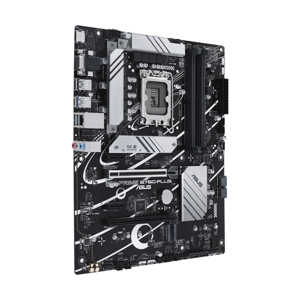 ASUS PRIME B760-PLUS DDR5 ATX Motherboard - Black