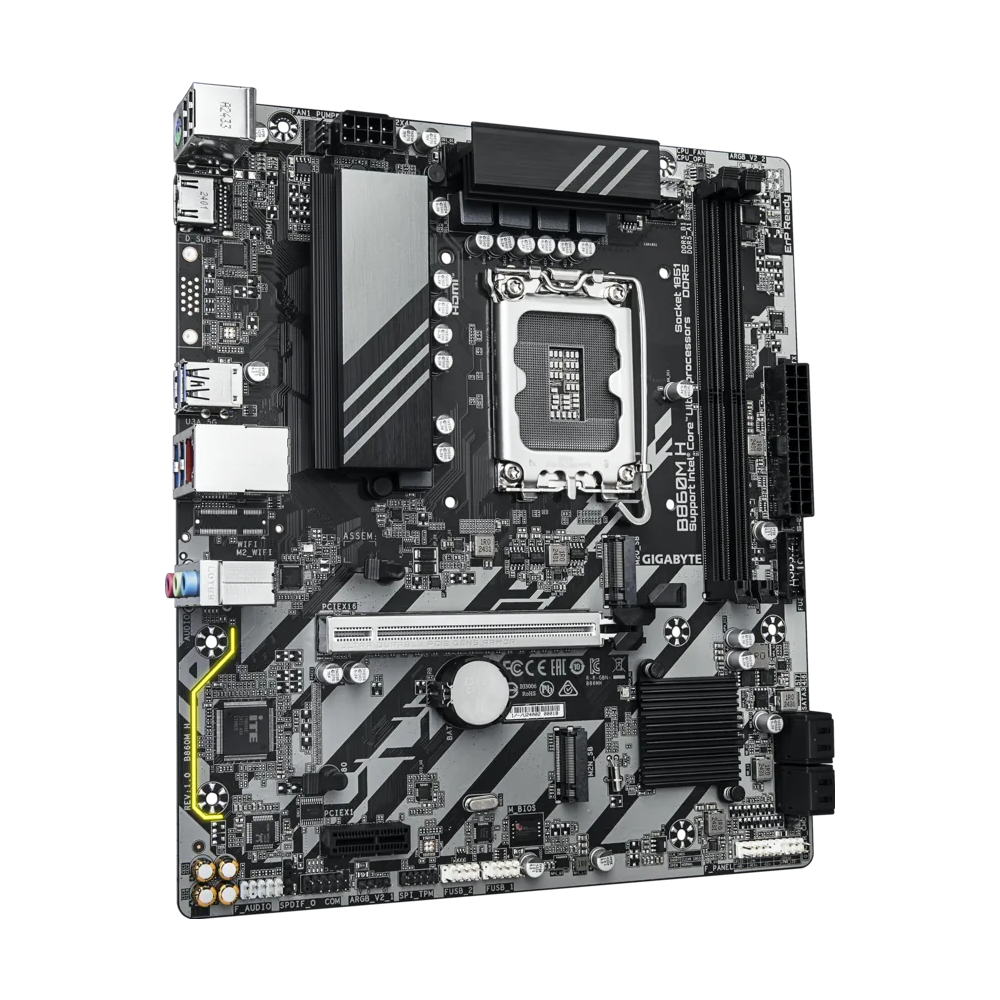 GIGABYTE B860M H DDR5 Motherboard - Black