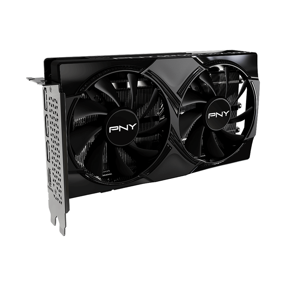 PNY GeForce RTX 5050 8GB Dual Fan Graphics Card - Black