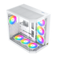 XIGMATEK CUBI II ARCTIC Type C ATX Case - White