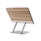 Gamvity Modern Ergonomic Adjustable Acrylic Book & Laptop Stand – Foldable & Portable