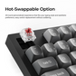 Keychron K10 Max QMK 100% Wireless RGB Mechanical Gaming keyboard (RGB Backlight Hot-Swappable) - Black