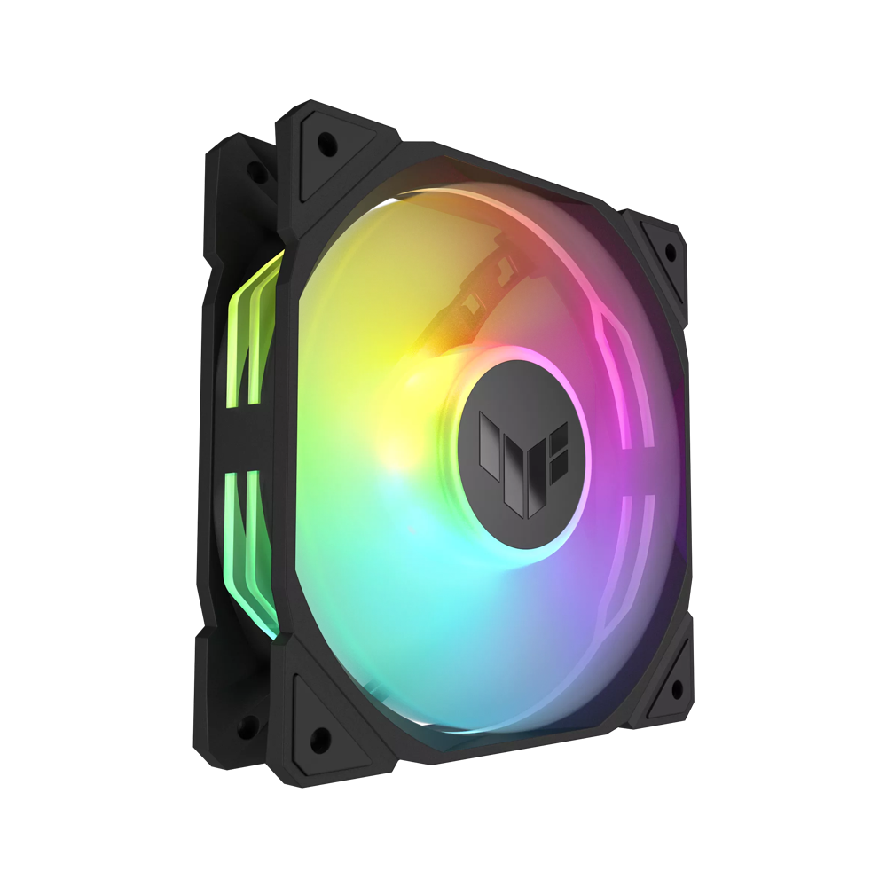 ASUS TUF Gaming TR120 ARGB Reverse Single Pack Fan - Black